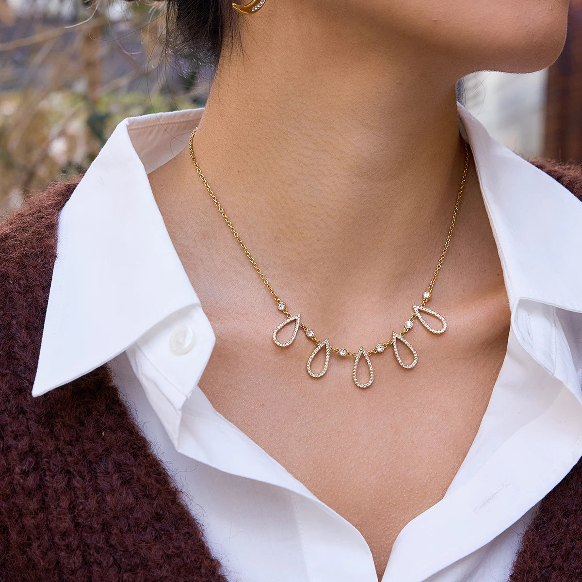 Elara Drop Necklace