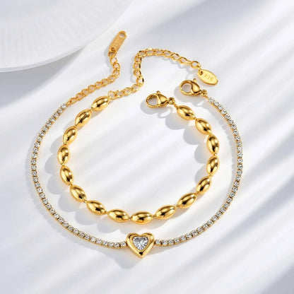 Arielle Heart Bracelet