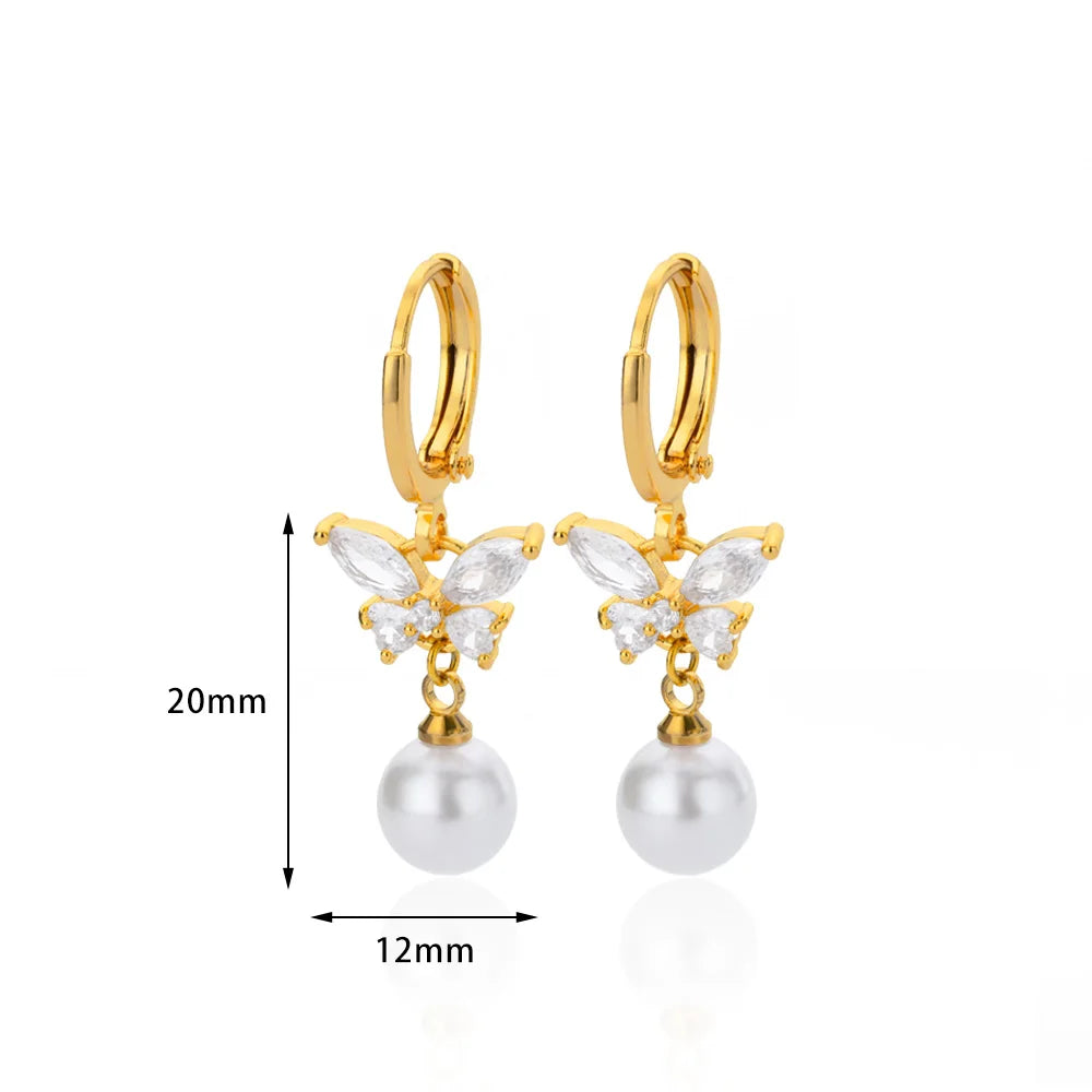 Aurora Butterfly Earrings
