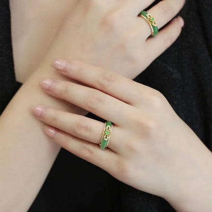 Ethereal Green Ring