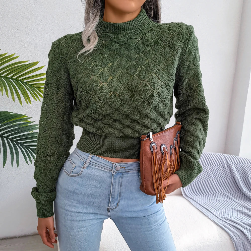 Avery Hollow Knit Sweater