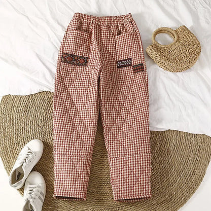 Freya Cotton Patchwork Pants