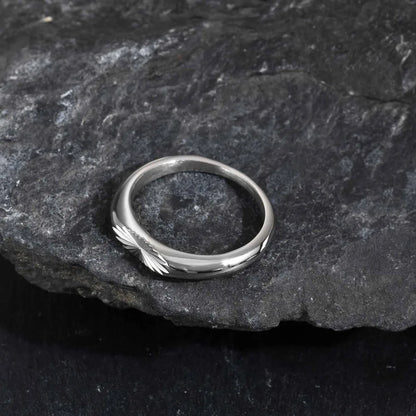 Orion Sunburst Steel Ring
