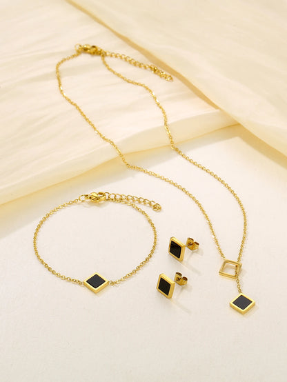 Elise Stone Jewelry Set