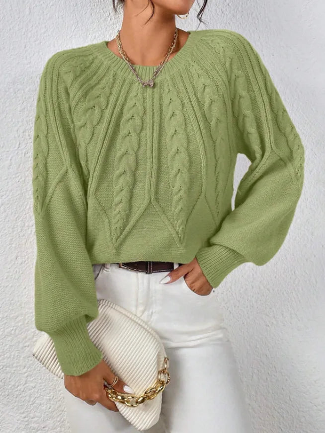Emma Lantern Sleeve Sweater