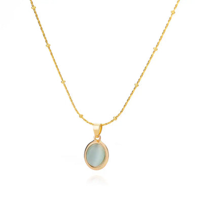 Lila Zircon Necklace