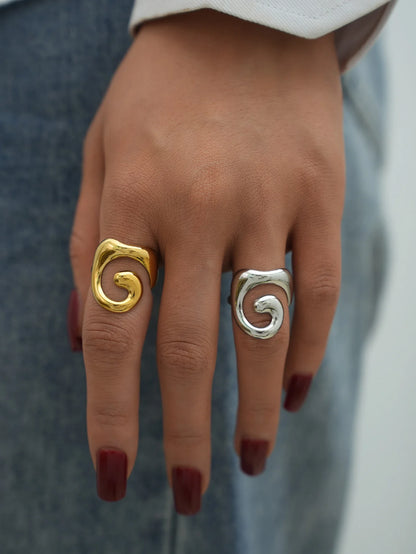 Isla Minimalist Open Ring