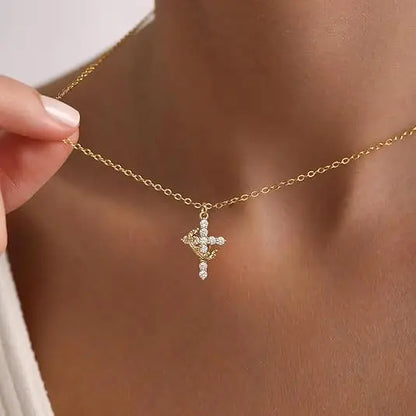 Amaris Cross Necklace