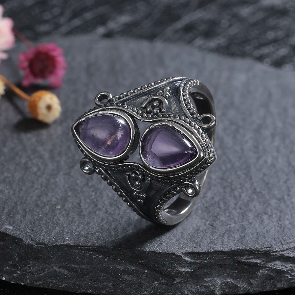 Celestine Gemstone Ring