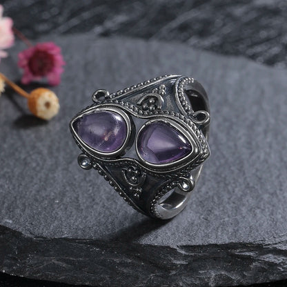Celestine Gemstone Ring