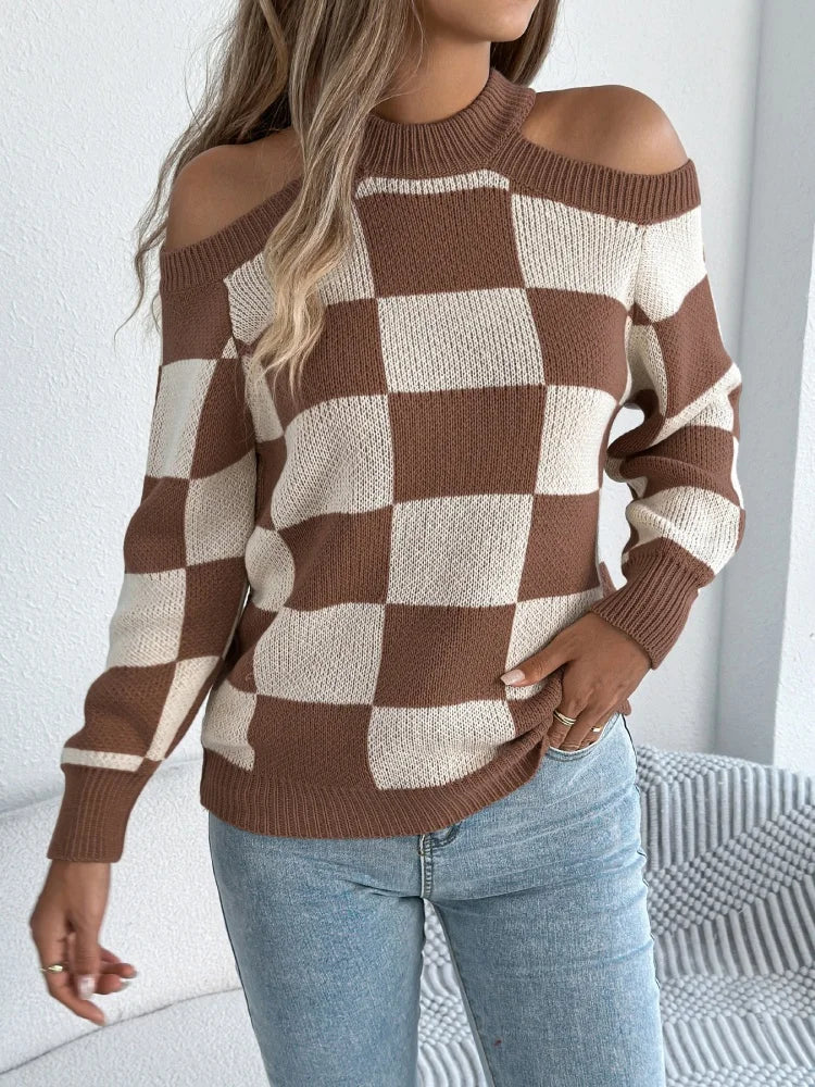 Plaid Cozy Knit
