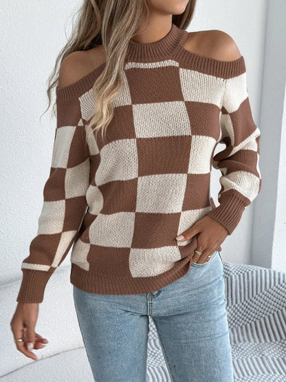 Plaid Cozy Knit