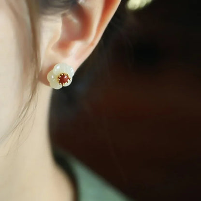 Plum Blossom Studs