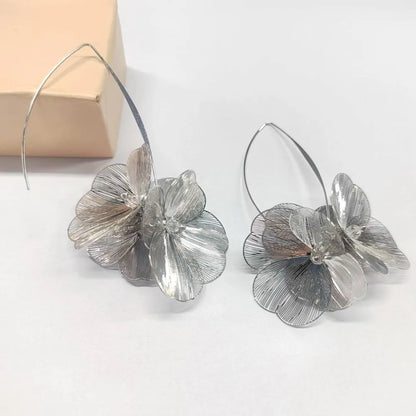 Dahlia Hoop Earrings