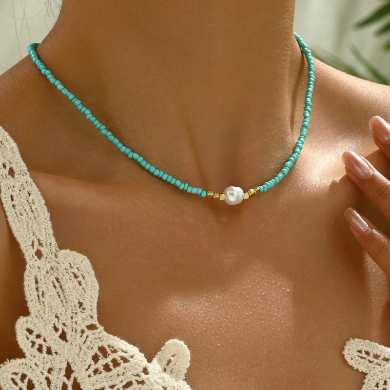 Naria Beaded Necklace