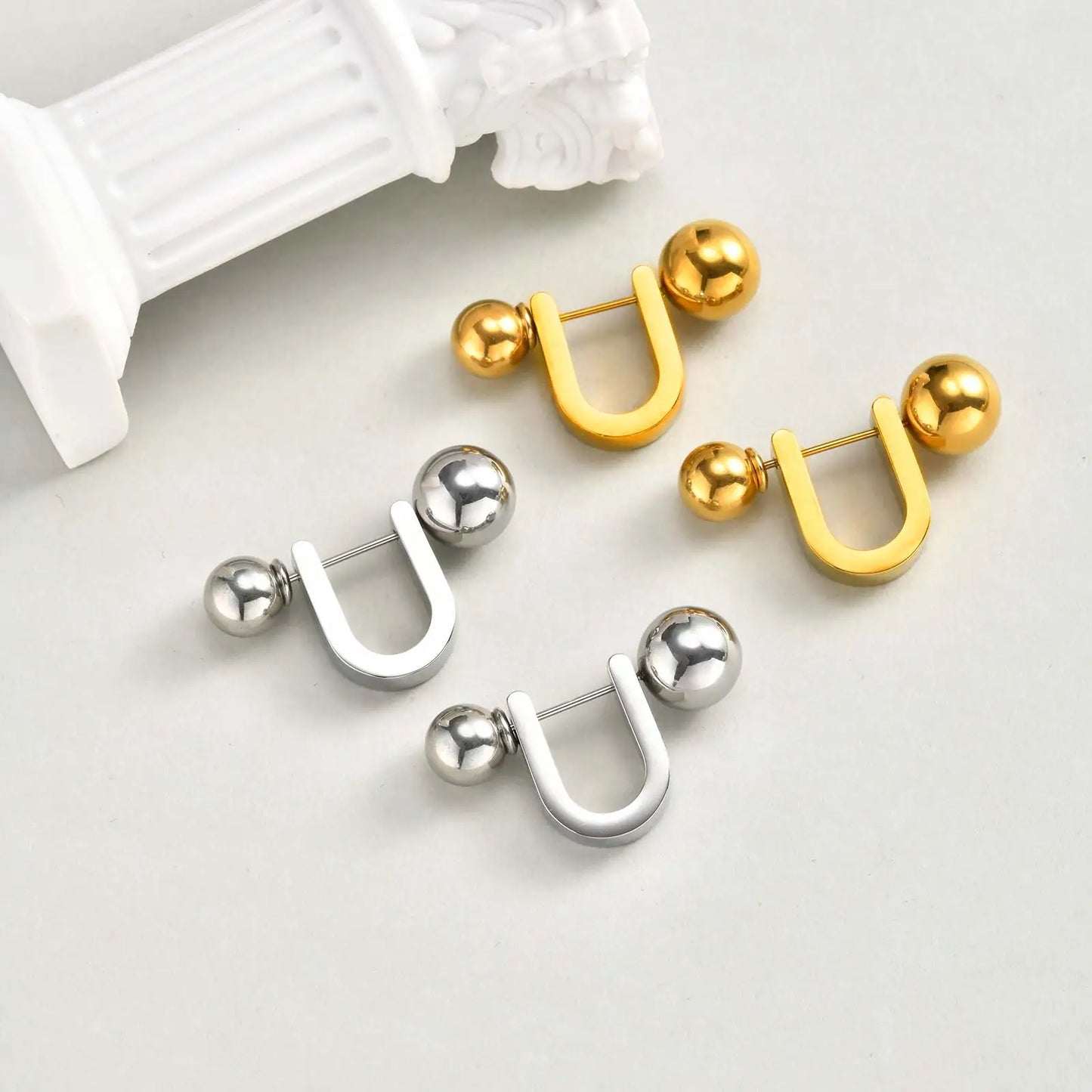Aurette U Hoop Earrings