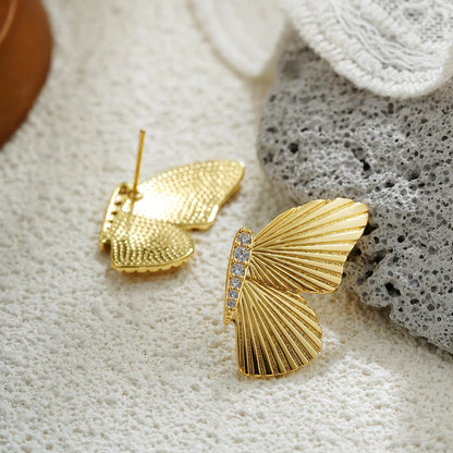 Vessa Butterfly Studs