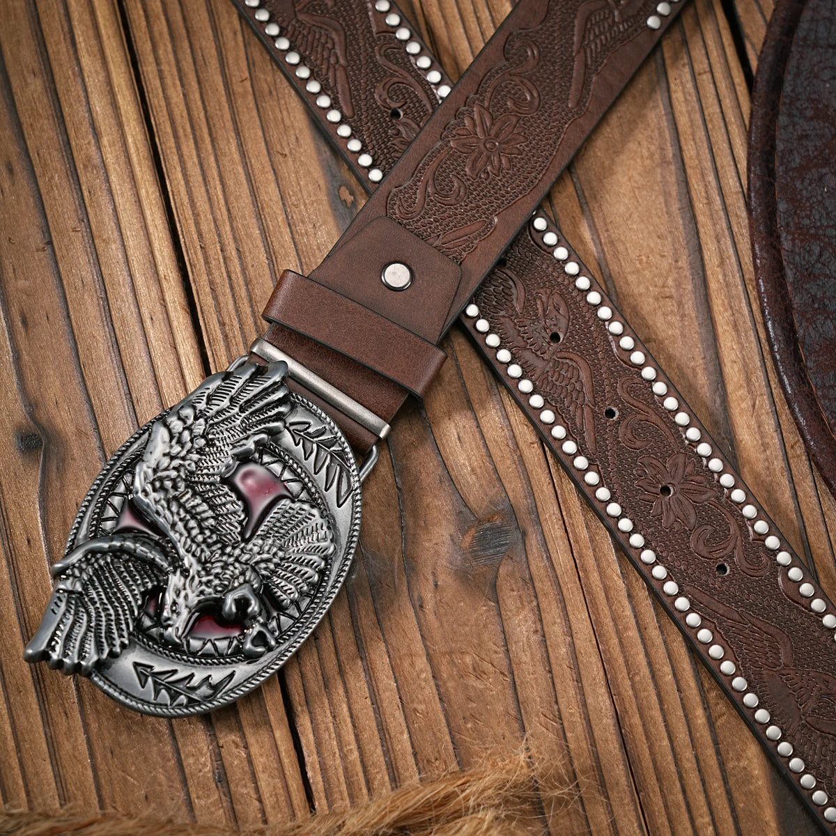 Branton Vintage Denim Belt