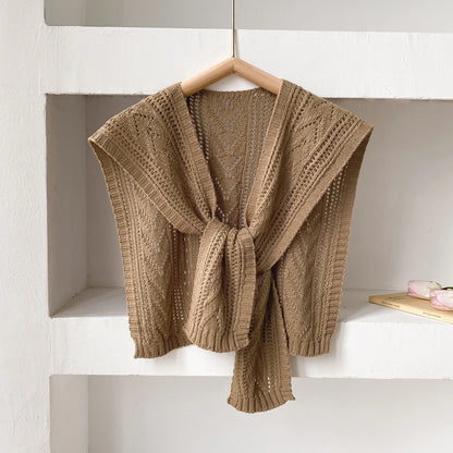 Hana Knit Shoulder Shawl