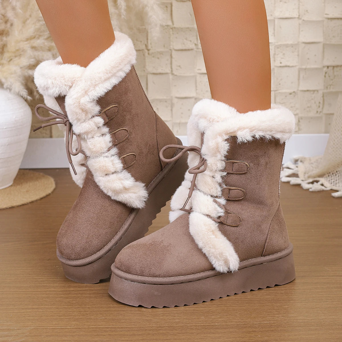 CozyRetro Snow Boots