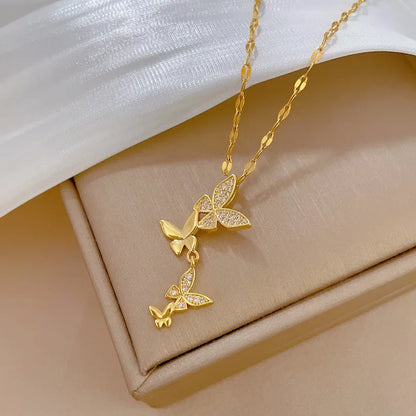 Maribel Butterfly Necklace