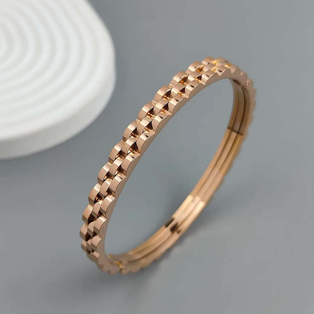 Gear Bangle Bracelet