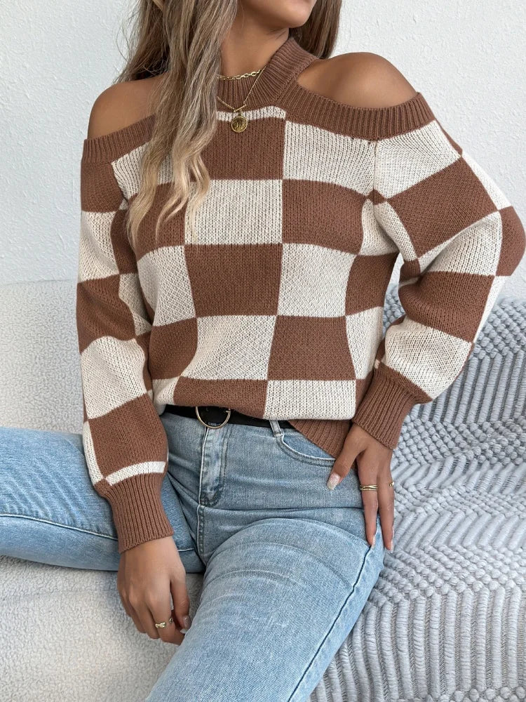 Plaid Cozy Knit