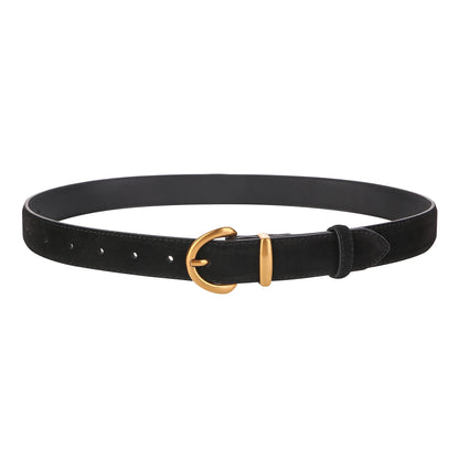 Sienna Suede Leather Belt