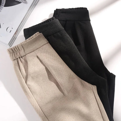 Mara Woolen Tapered Pants