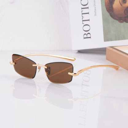 Liora Rimless Sunglasses