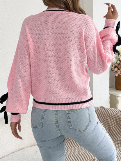 Valentina Lantern Sleeve Sweater