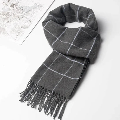 Owen Plaid Winter Scarf