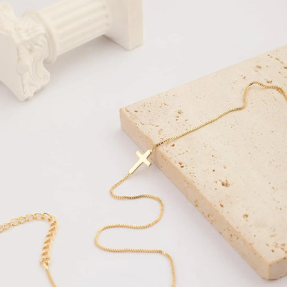 Arlena Cross Necklace