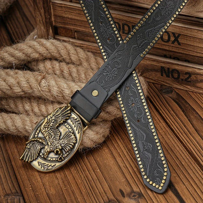 Branton Vintage Denim Belt