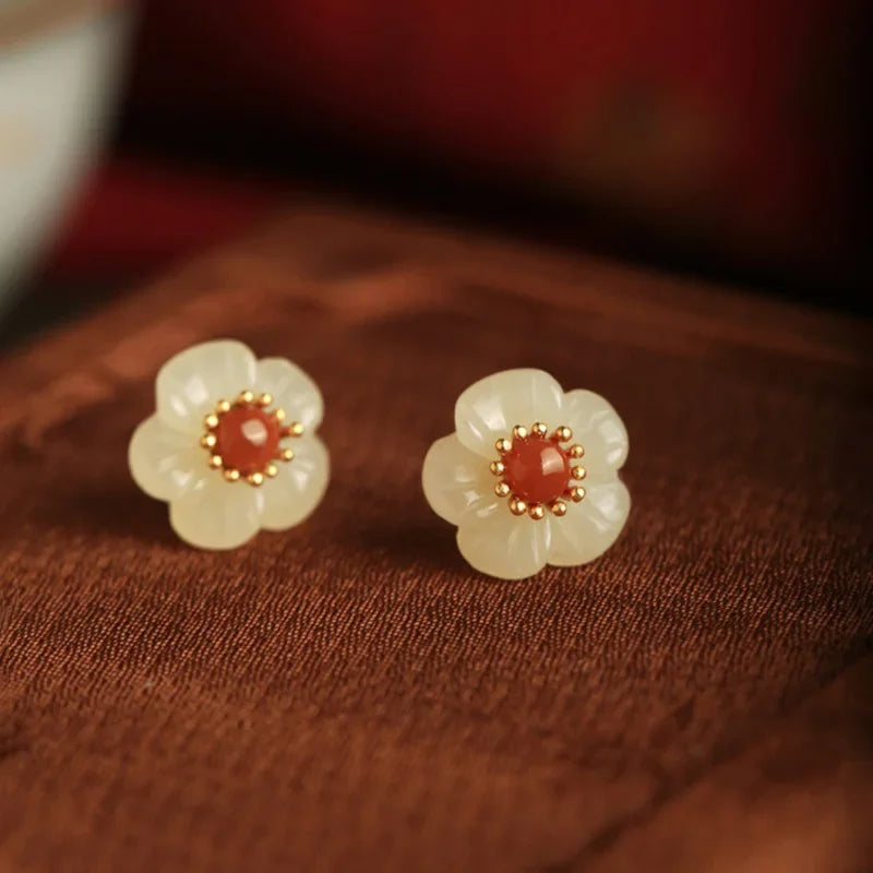 Plum Blossom Studs