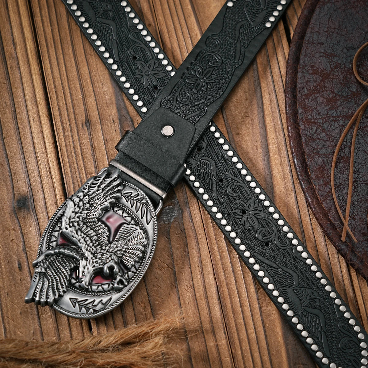 Branton Vintage Denim Belt