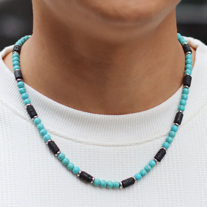Orion Stone Bead Necklace