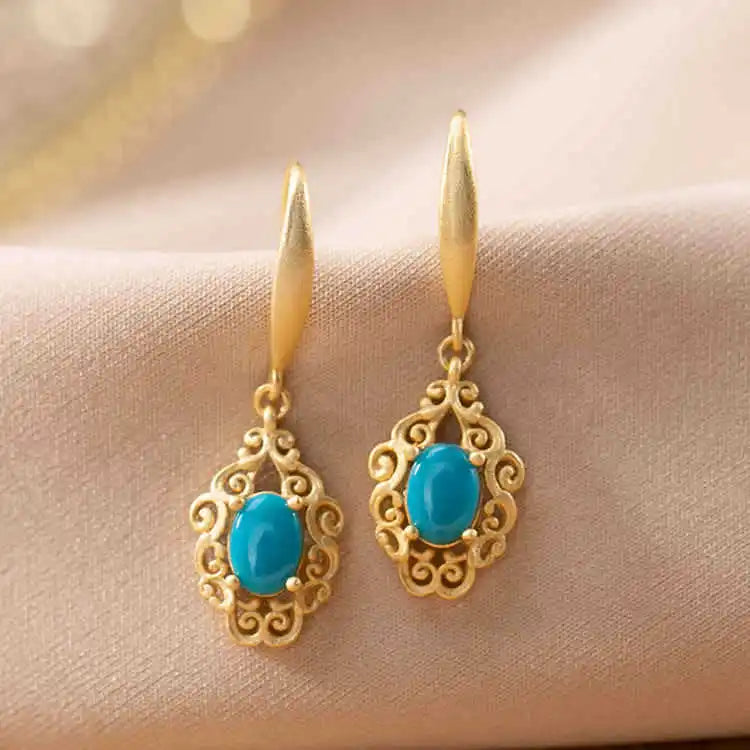 Turquoise Elegance Earrings