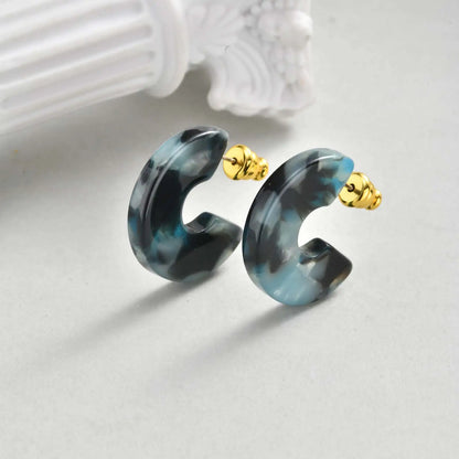 Arden C-Shaped Hoops