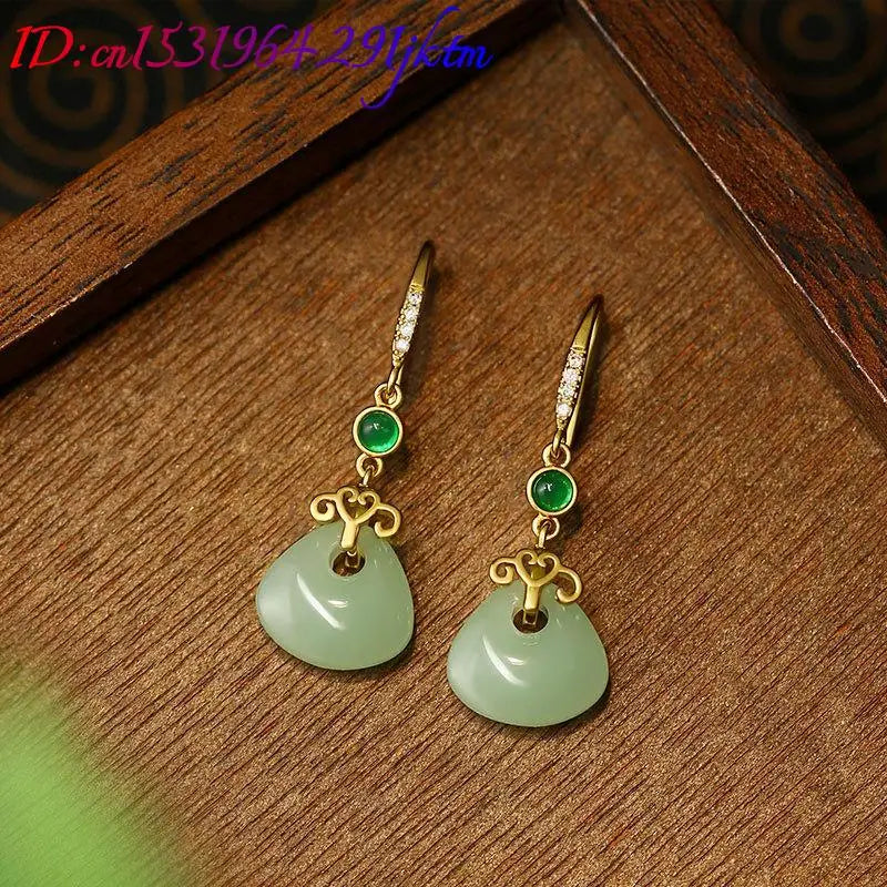Jade Aura Earrings