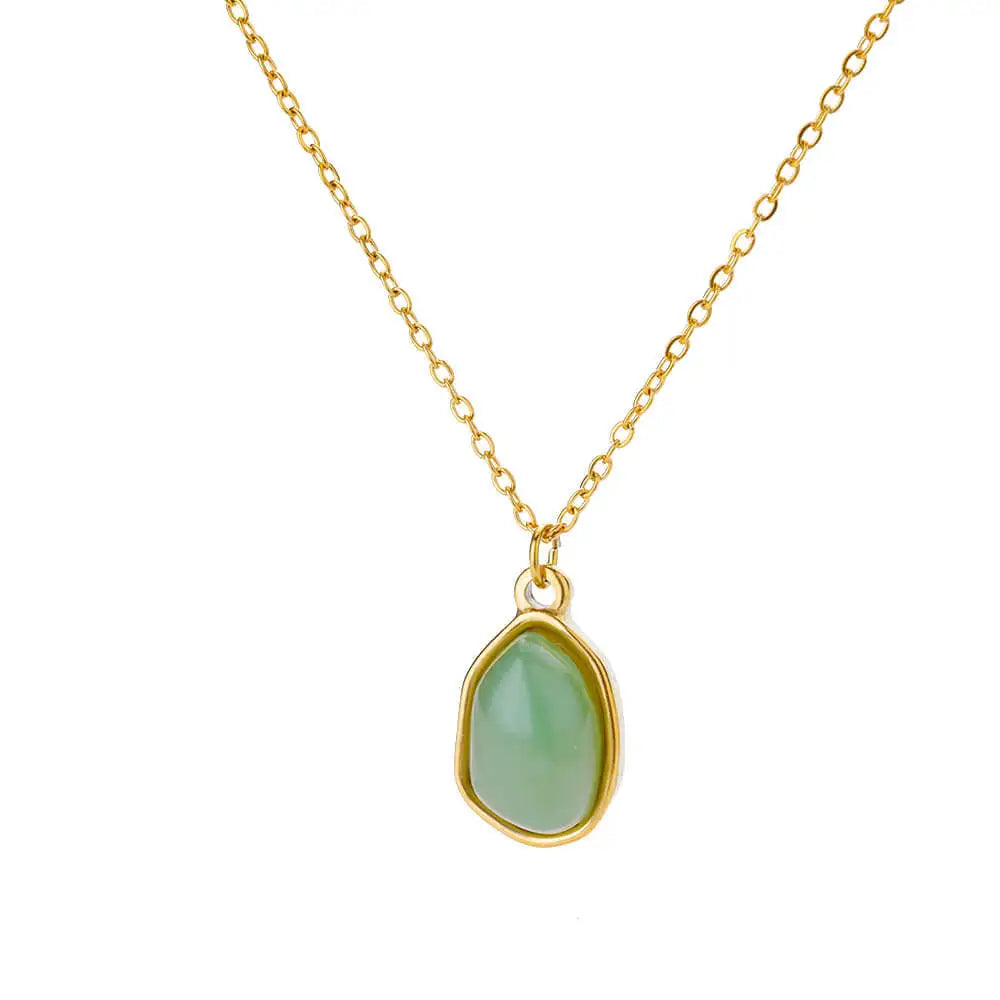 Natural Healing Crystal Necklace