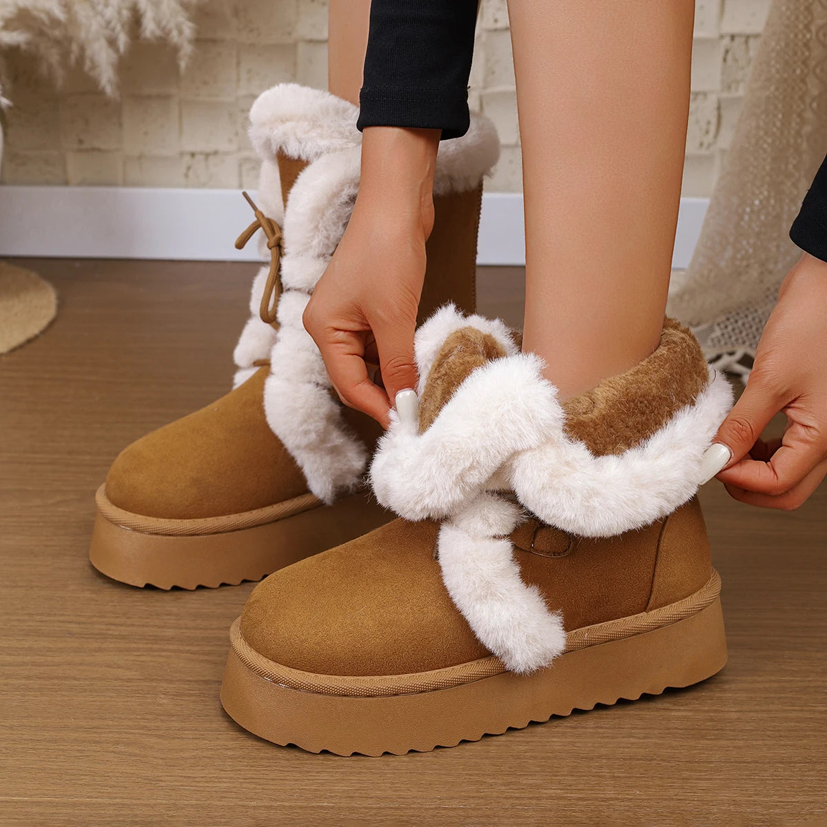 CozyRetro Snow Boots