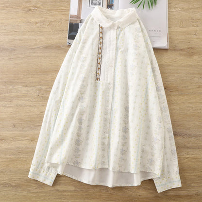 Elora Embroidered Cotton Blouse