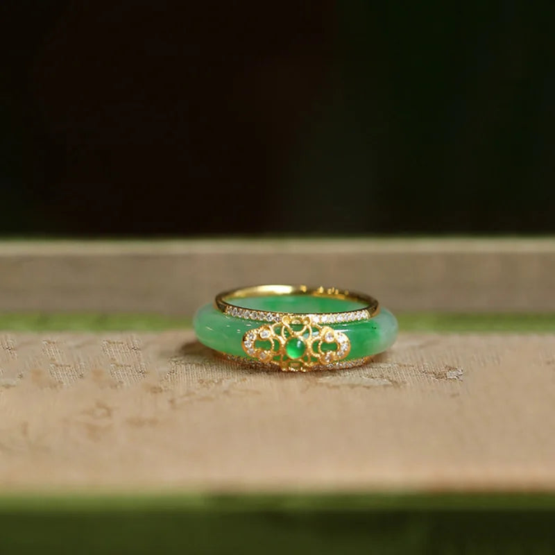 Ethereal Green Ring