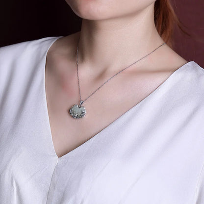 Hotan Fish Pendant Necklace