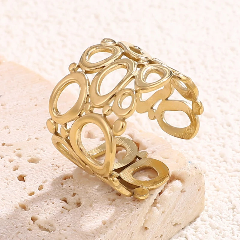 Solara Open Band Ring