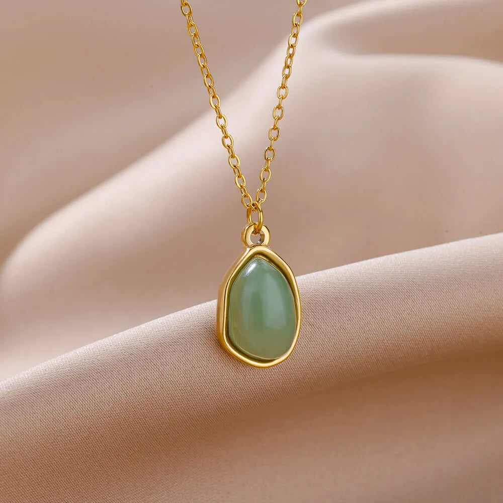 Natural Healing Crystal Necklace