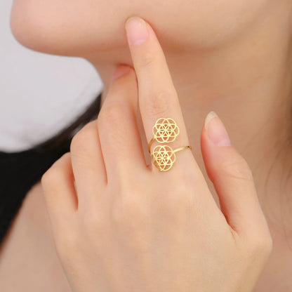 Harmonia Flower Ring