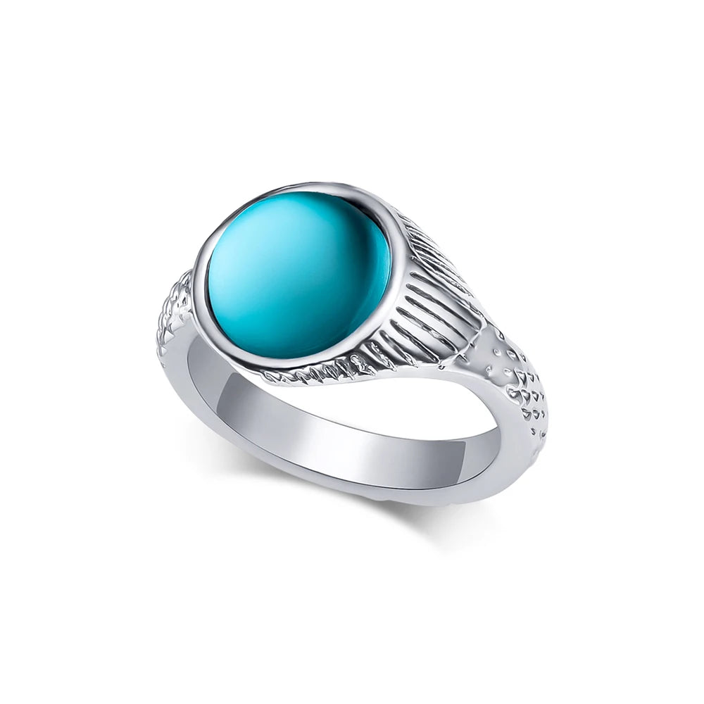 Mermaid Crystal Cocktail Ring