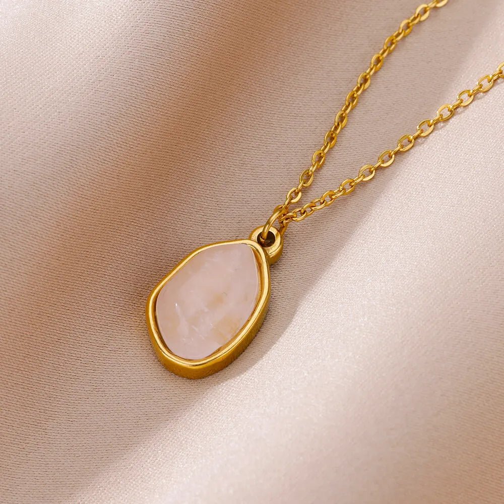 Natural Healing Crystal Necklace